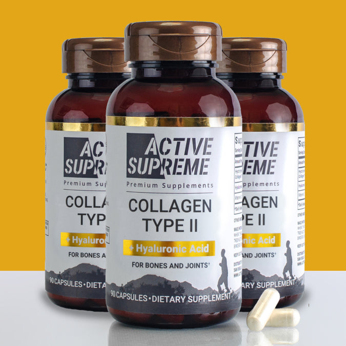 Pack of 3 - Collagen 2 Capsules with Hyaluronic Acid